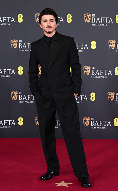 الطابع الكلاسيكي يطغى على إطلالات النجوم في حفل جوائز البافتا 2026